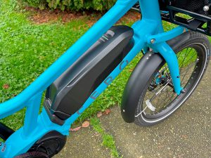 Batterie Shimano sur vélo Cero One