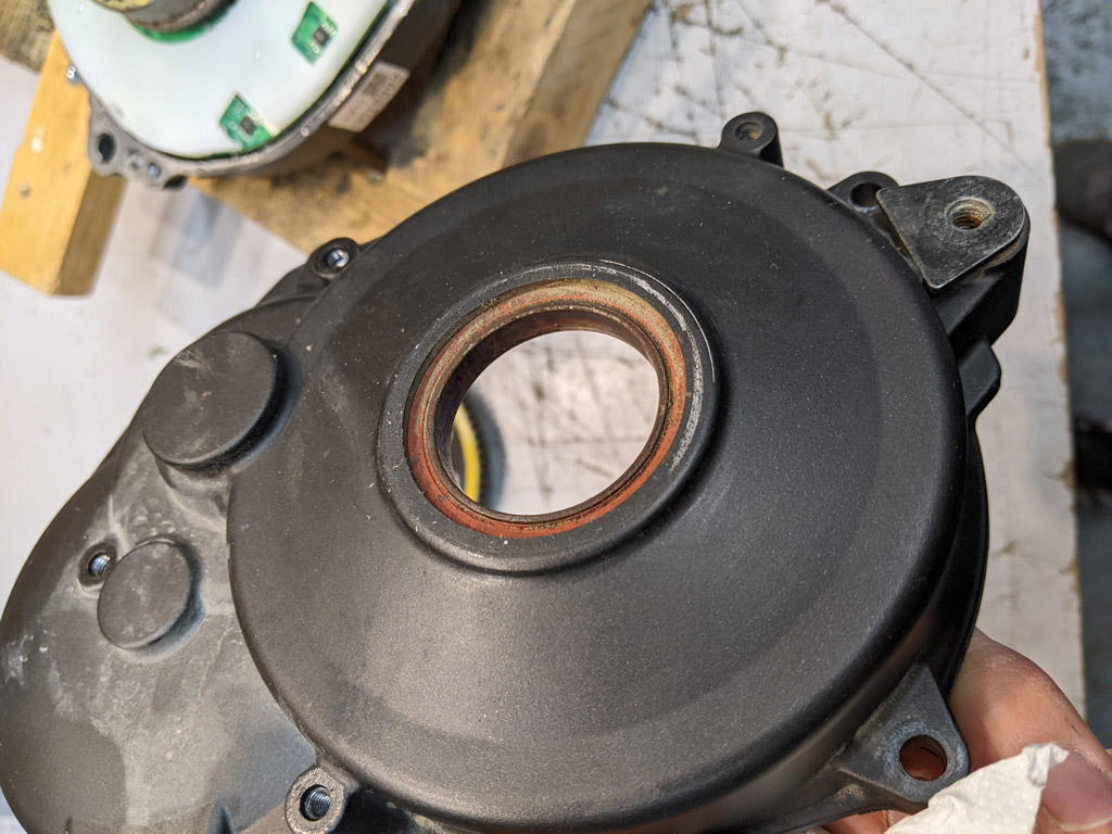 Roulement à remplacer sur Moteur Yamaha PW-X