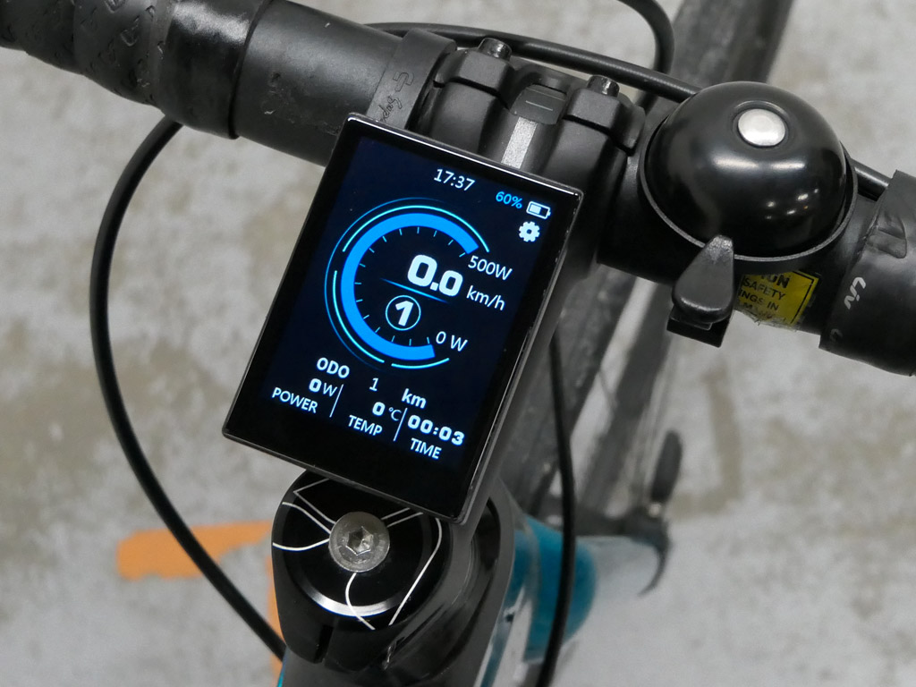 écran tactile Annad pour kit moteur roue à axe traversant