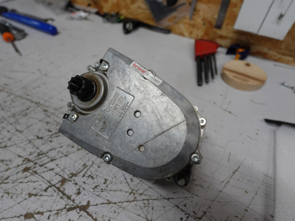 moteur Brose Alu côté gauche