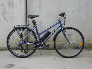 Électrification vélo pas chère : donner une seconde vie à un VTC MBK Greenfield