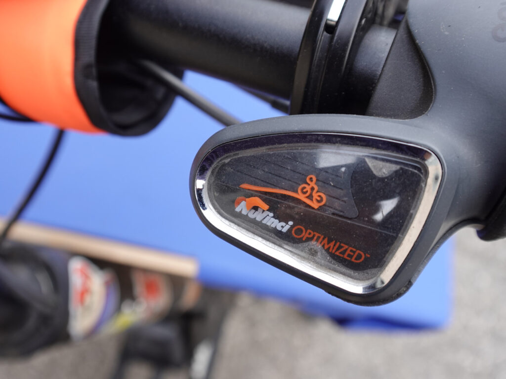 selecteur de vitesse Nuvici velo cargo Urban Arrow