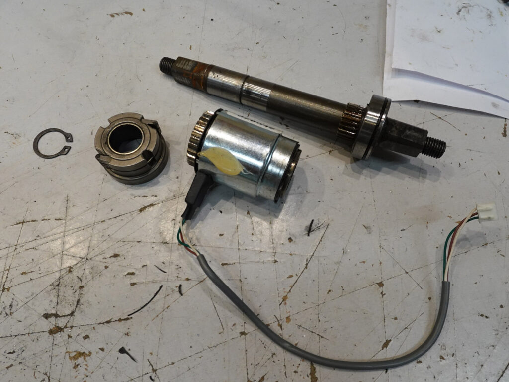 axe, roue libre et capteur de couple du moteur Impulse
