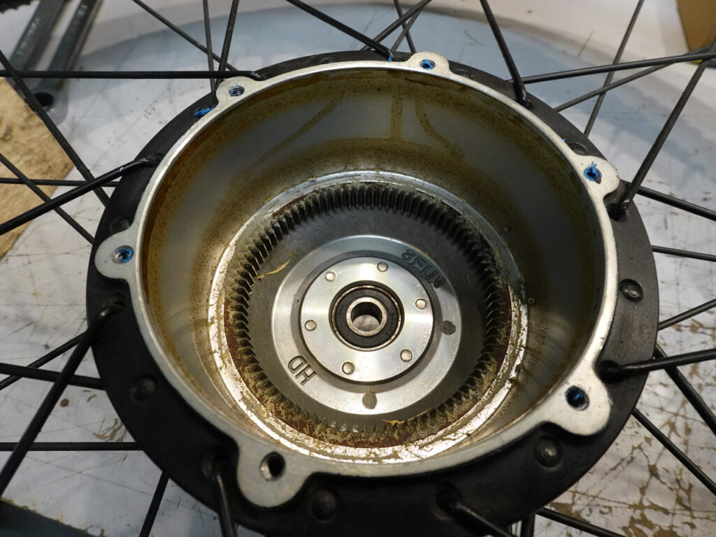coulures dans le moteur