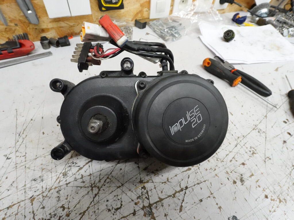 le moteur Impulse d'origine déposé
