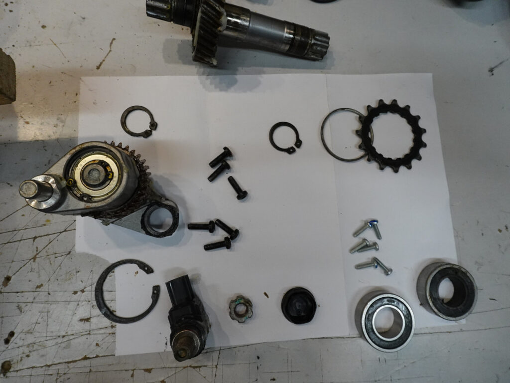 pièces démontées moteur Bosch gen2